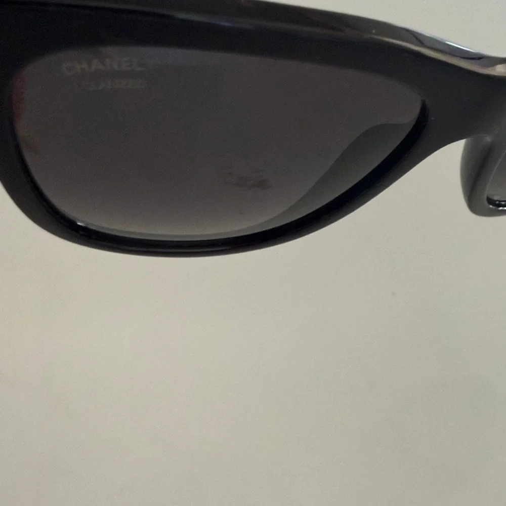 CHANEL CH5380 square women’s Black Sunglasses - Picture 7 of 9